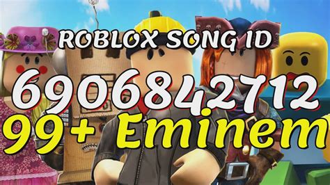 id code for eminem roblox