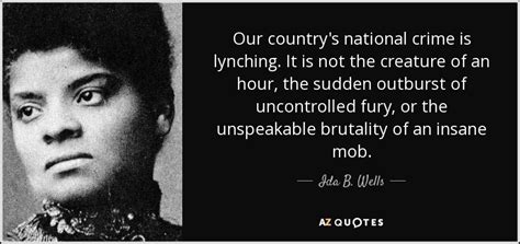 ida b wells quotes on lynching
