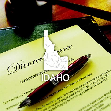 idaho certificate of divorce