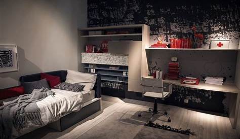 20 Desain kamar aesthetic cowok, super nyaman dan keren