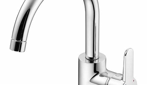 Ideal Standard Sink Mixer Silver Single Lever Basin Tap Without