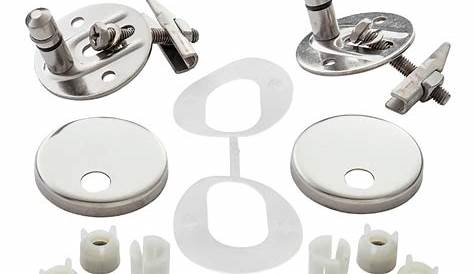 Ideal Standard Tempo Toilet Seat Hinges And Cover Hinge Cover Caps PAIR