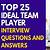 ideal team player interview questions