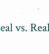 ideal versus reality