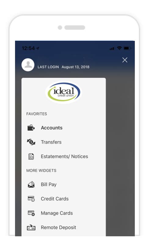 ideal credit union digital banking