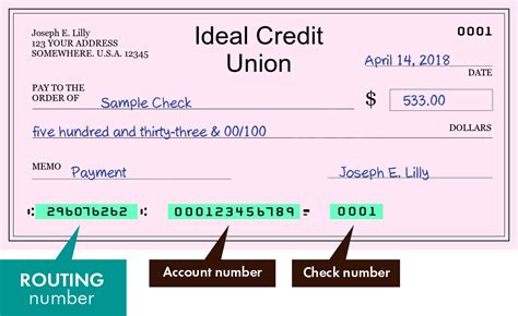 ideal credit union mn routing number