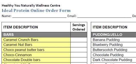 ideal protein online order system