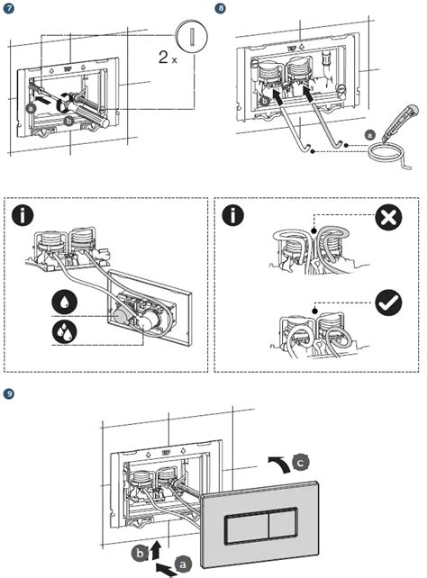 Ideal Standard Flush Plate Fitting Instructions