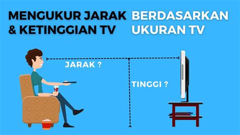 ideal tinggi meja tv