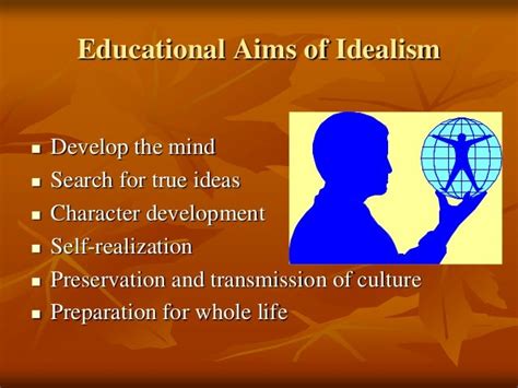 idealism in education ppt