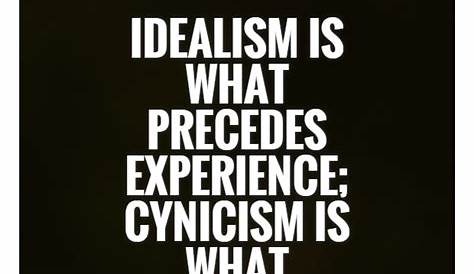 Funny quote about idealism. • ALLLiN!N Magazine. Funny