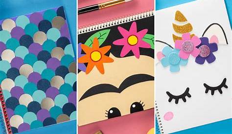 Pin de Fabbgtz en Ideas/Renueva | Forrar cuadernos, Cuadernos decorados