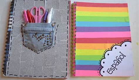 Más de 25 ideas increíbles sobre Forrar cuadernos en Pinterest | Ideas