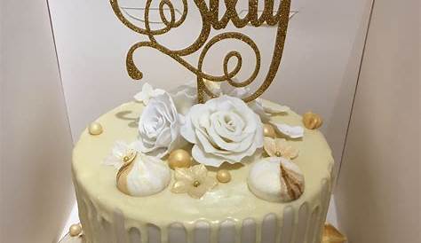 60th birthday cake, Luxury drip cakes - Antonia's Cakes Merseyside