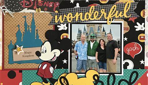 17 Best images about SCRAPBOOKING--DISNEY on Pinterest | Cover pages