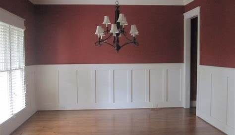 Ideas For Painting Walls With Chair Rails A Rail Gives Your
