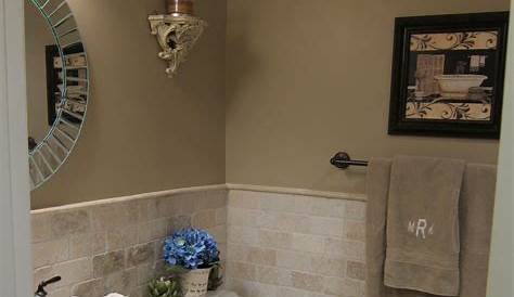 Half bath with pattern tile | Best bathroom flooring, Bathroom redesign