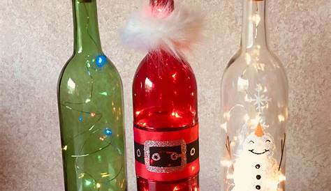 DIY Decorated Wine Bottle Ideas - Makes and Munchies