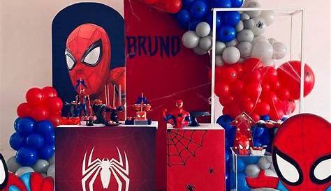 Resultado de imagen de spiderman party | Spiderman decoracion