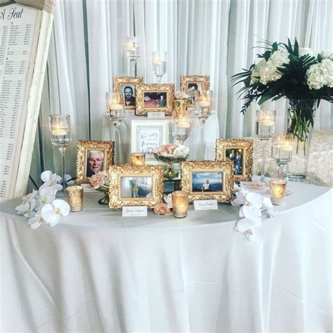Ideas For A Memorial Table