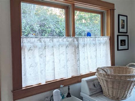 Solid Triangle Window Half Short Curtain Cafe Curtains