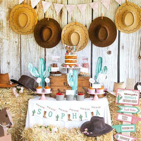 ideas for cowgirl party