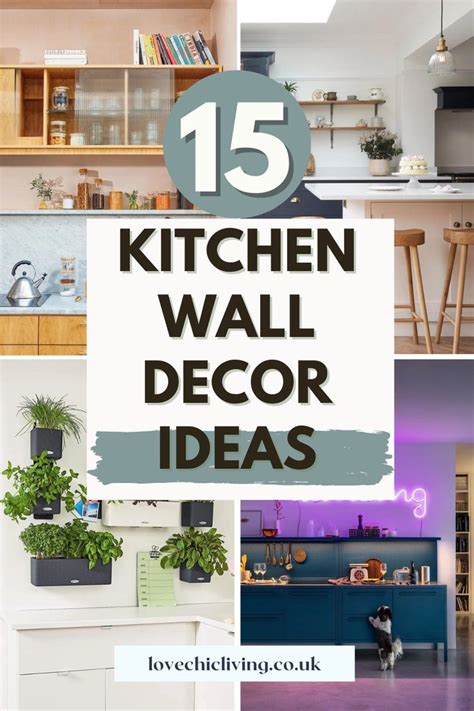 Ideas For Decorating A Large Kitchen Wall