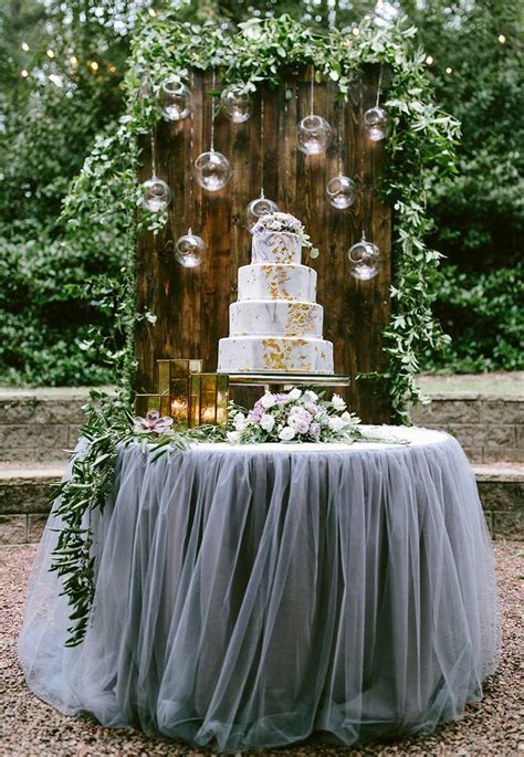 Ideas For Decorating Wedding Cake Table