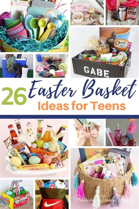 ideas for easter baskets for teens