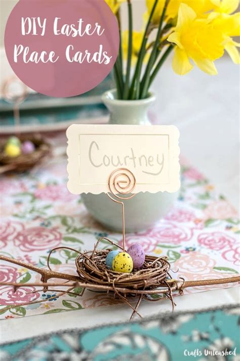 Ideas For Easter Place Cards