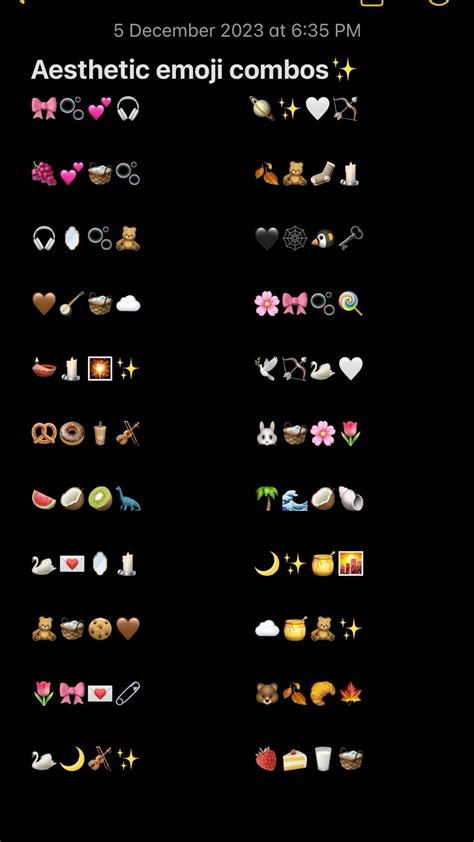 ideas for emojis