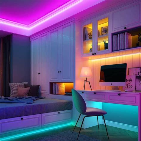 Rxment 5M LED Strips Lights Luxurious bedrooms, Room