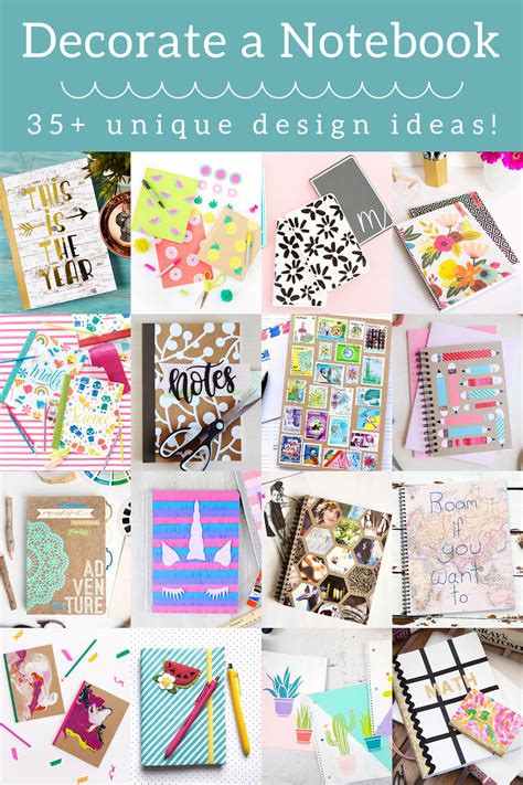 Ideas For Notebook Decoration