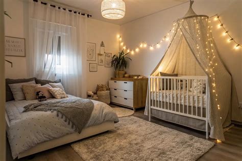 Nursery & Master Bedroom Master bedroom nursery, Small