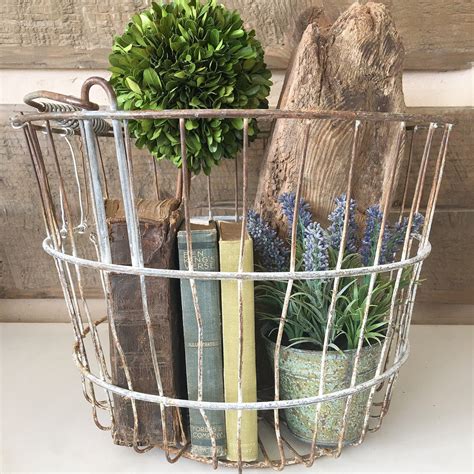 Ideas For Old Wire Baskets