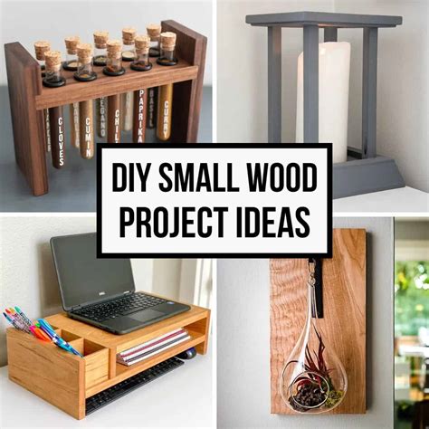 Ideas For Small Woodworking Projects