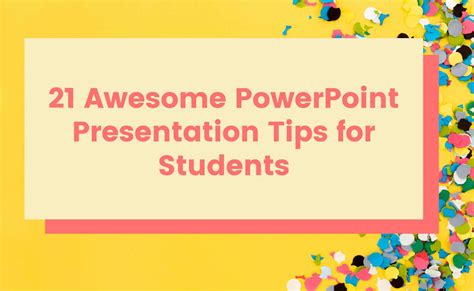 ideas student powerpoint presentation sample