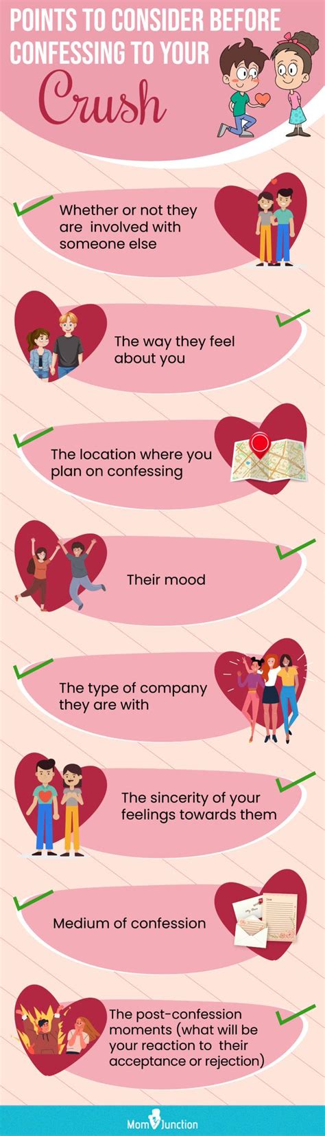 ideas to confess to your crush