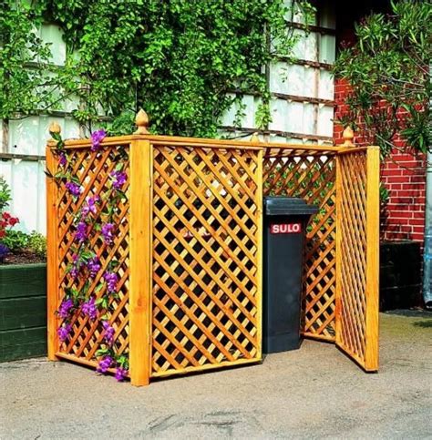 Ideas To Hide Garbage Bins