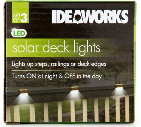 Ideaworks Solar Deck Lights