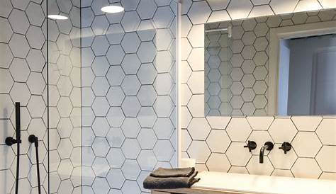 Idée carrelage salle de bain blanc et gris Atwebster.fr
