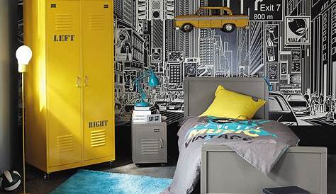 Idee Deco Chambre Ado Garcon Theme New York