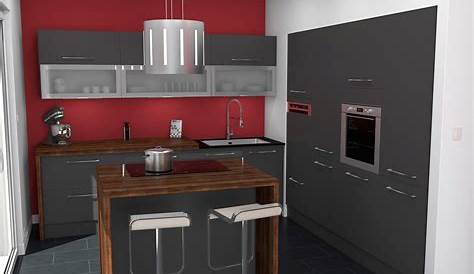 meuble de cuisine gris Idées de Décoration intérieure