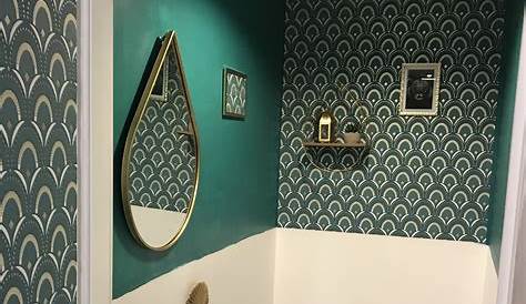 Idee Decoration Peinture Wc 1001 + Idées Pour Une Pour Toilettes Chic Et Glamour