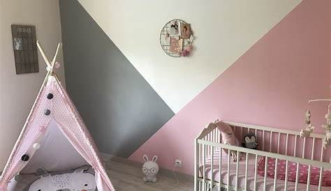 Idee Peinture Chambre Fille Rose Et Gris 1001 + Idées De Décoration De De En