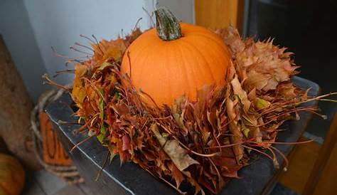DIY Herbst Blättermännchen - Lavendelblog