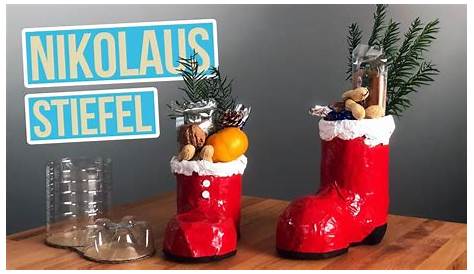 Nikolausstiefel nähen - Vorfreude auf Weihnachten - DIY, Weihnachtsdeko