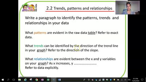 identifying patterns and connections