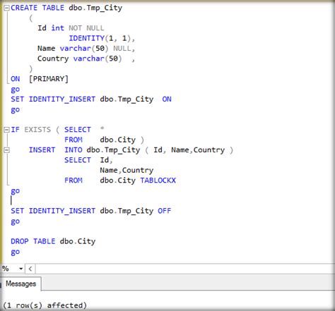 Identity_Insert For All Tables
