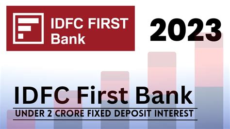 idfc fd rates 2023